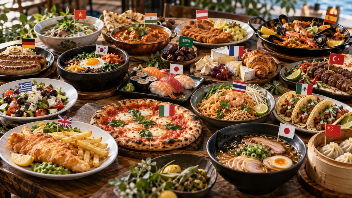 Global Feast A World of Flavors